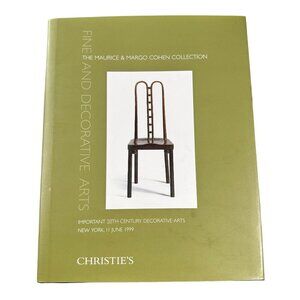 Maurice Margo Cohen Book Chtisties Collection 20th Century Fine Decorative Arts